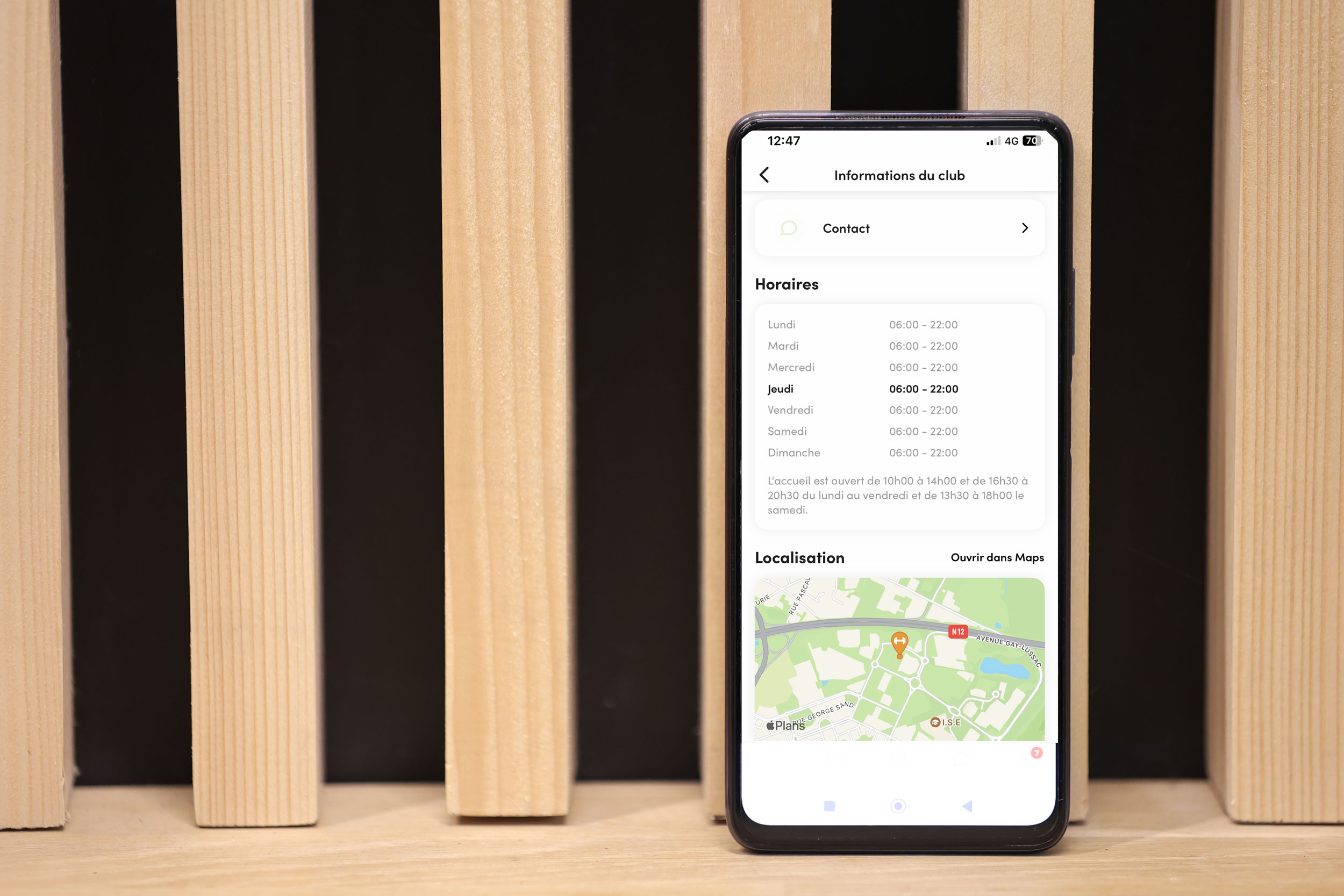 pro-fit le club de sport Elancourt (78) - appli mobile