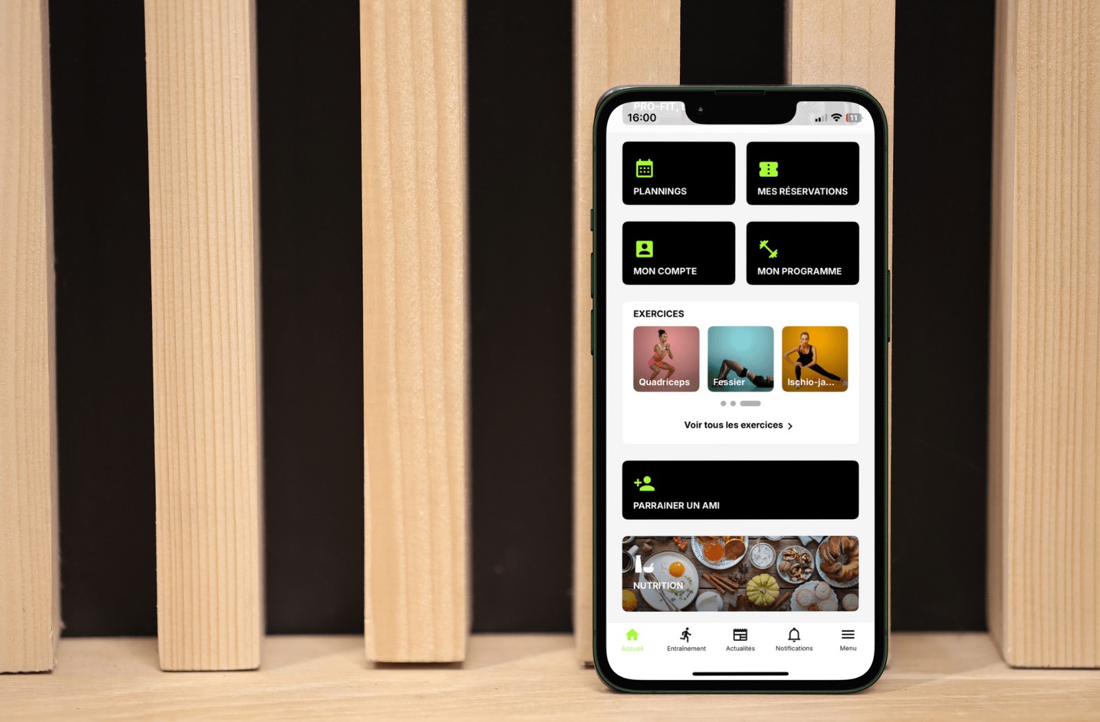 pro-fit le club de sport Elancourt (78) - appli mobile